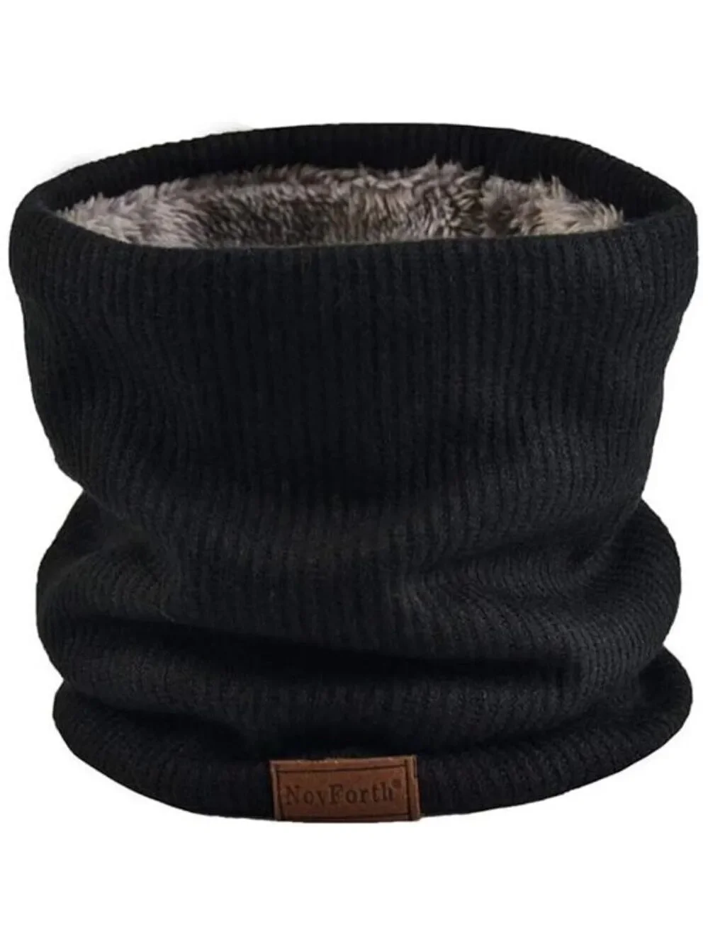 Winter Ski Neck Warmer for Men – Thick Fleece Thermal Cold Weather Gaiter